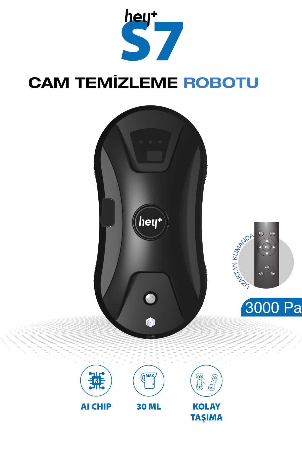 Heyplus S7 Cam Silme Robotu